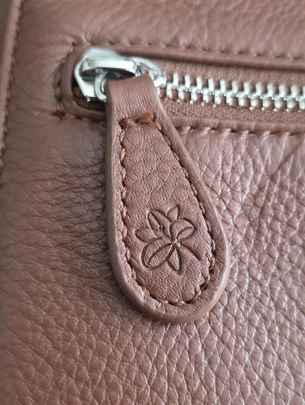Lily Jade Madeline Convertible Leather Diaper Bag Brown Backpack Tote